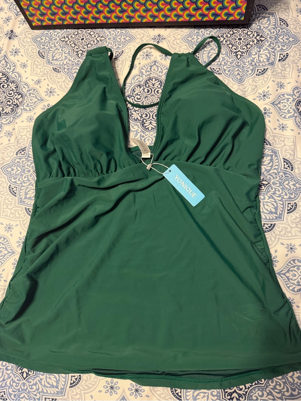 Younique Emerald Green Tankini Top